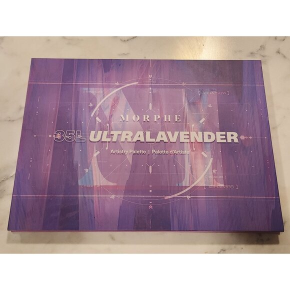 Morphe 35L Ultra Lavender Artistry Palette With 35 Shades - Picture 2 of 4